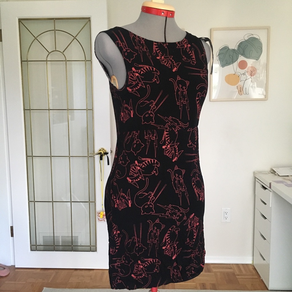 Iron Fist Stabby Cats Tunic Dress